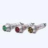10Pcs Panel 8mm Mounting Red Green Yellow Indicator Light Indication LED Signal Lamp  DC24V XD8-1