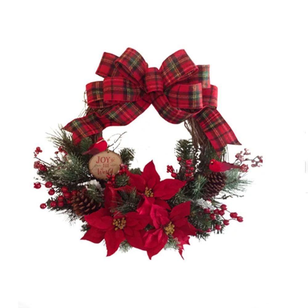Useful Christmas Wreath Rattan Christmas Decorations Christmas Tree Accessories  Holiday