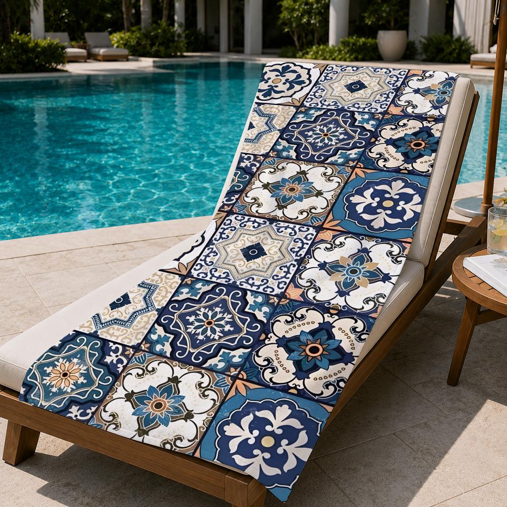 art B-Beach p-patterns Towel Towel Beach face towel Quick Dry Soft Sand Resistant for Pool  Gift for Travel Gym Shower sports