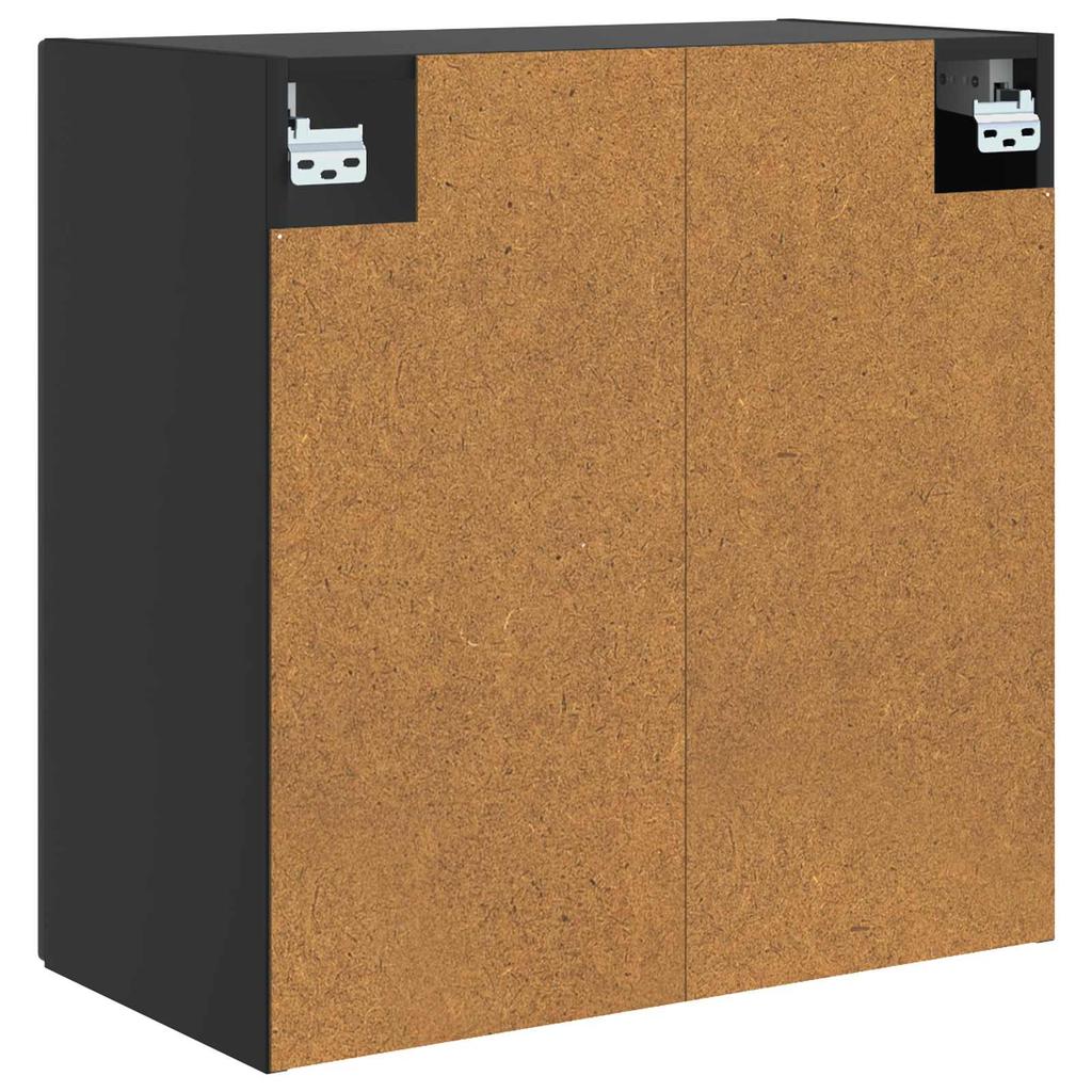 Wall Mounted Cabinet Black 59 x 31 x 60 cm Particleboard