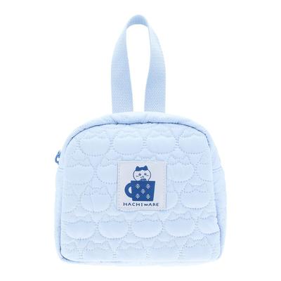 Stationery Chiikawa Quilted Pouch with Hachiware Sun-Star Handle, (S2323567)