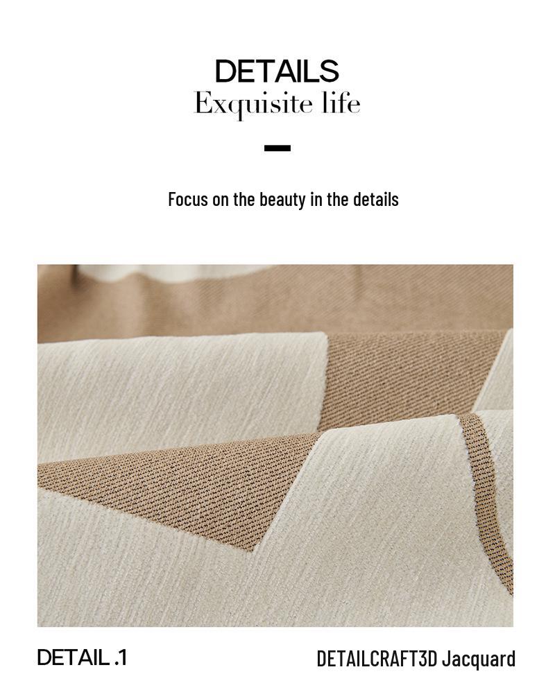 Fantasy Journey Four Seasons Non-slip Sofa Throw Cover, Cream Style, Simple Design