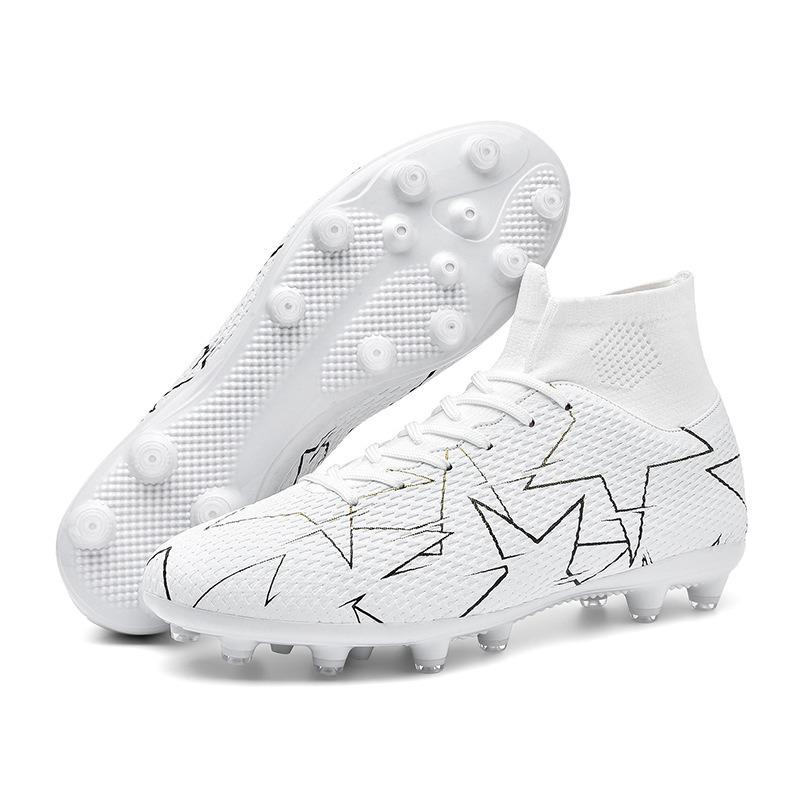 High-top Football Shoes Long Nails Youth Professional Training Shoes Broken Nails Boys Football Shoes