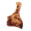 Clear Amber Acoustic Guitar Pickguard Self Adhesive Scratch Plate Guitar Pickguard  Acoustic Guitar