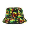 2023 Custom Sublimation Printing Double-Sided Bucket Hat All Over Printing Reversible Bucket Hats