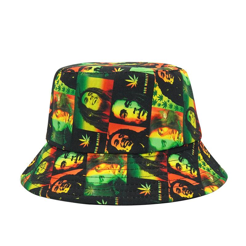 2023 Custom Sublimation Printing Double-Sided Bucket Hat All Over Printing Reversible Bucket Hats
