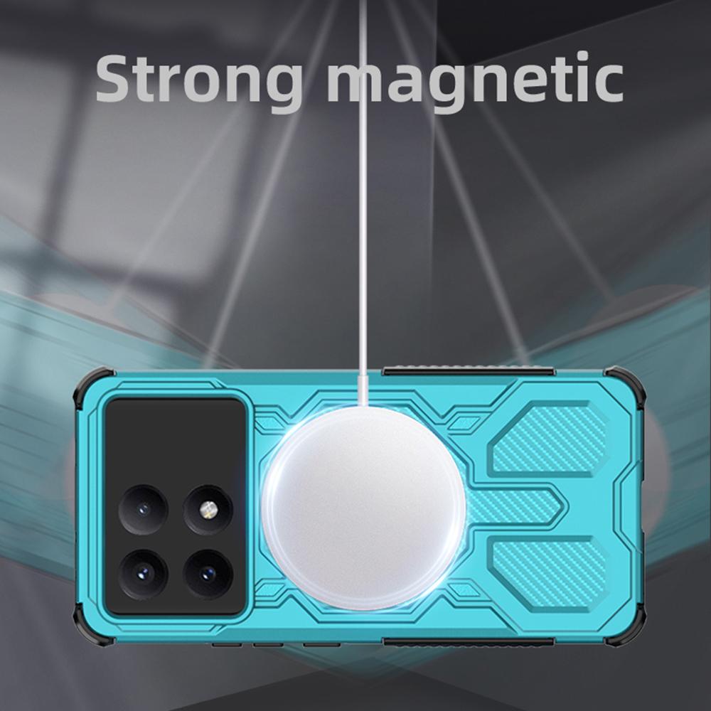 BIBERCAS J-16 Series Phone Case For Xiaomi Poco F6 Pro 5G/Redmi K70 Pro 5G/K70 5G Compatible with MagSafe Anti Drop TPU+PC Cover