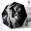 1pc Michael Joseph Jackson Dance Movement Automatic Folding Umbrella, Portable Collapsible Design, Casual Outdoor Accessory L1127015