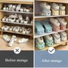 5/10 Stück Verstellbarer Schuhstapler Schuhschlitz-Organizer Schuhschlitz Platzsparer Doppeldecker Schuhregal Halter Für Schrankorganisation