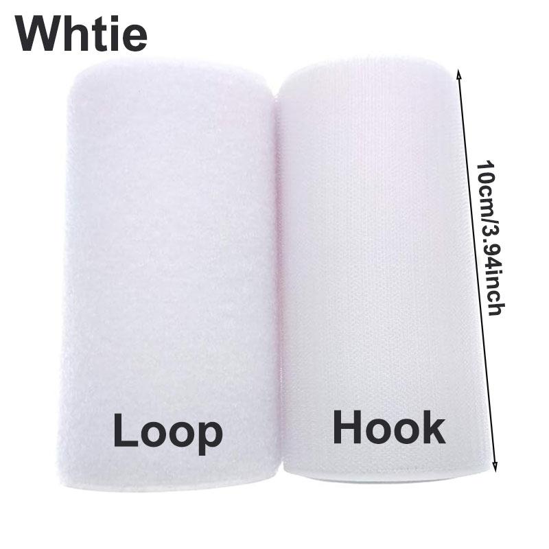 

1 Метр Шириной 10/15 см Пришивная Лента-липучка Нейлоновая Несамоклеящаяся Сцепляющаяся Застежка Тканевая Лента для Шитья DIYCraft 1Meter(Hook Loop)