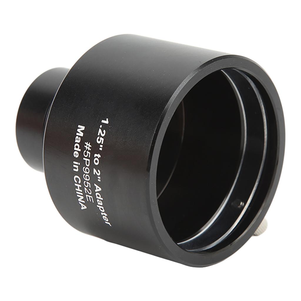 1.25 To 2 Telescope Adapter Telescope T Ring Aluminum Alloy 1.25in Port To 2in Port Adapter for Astronomical Telescope
