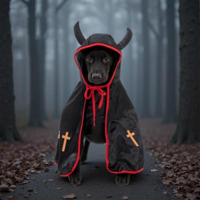 Halloween Pet Costumes Funny Puppy Cloak Cat Halloween Costume For Puppy Photo Props Large Breed Photo Props