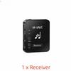 WP-10 2.4G Wireless System Earphone Monitor Rechargeable Transmission System Transmitter Receiver Mono Recording Function