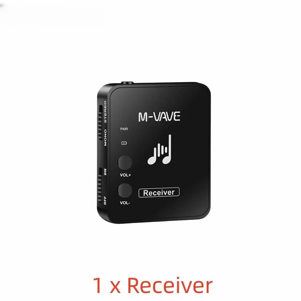 WP-10 2.4G Wireless System Earphone Monitor Rechargeable Transmission System Transmitter Receiver Mono Recording Function