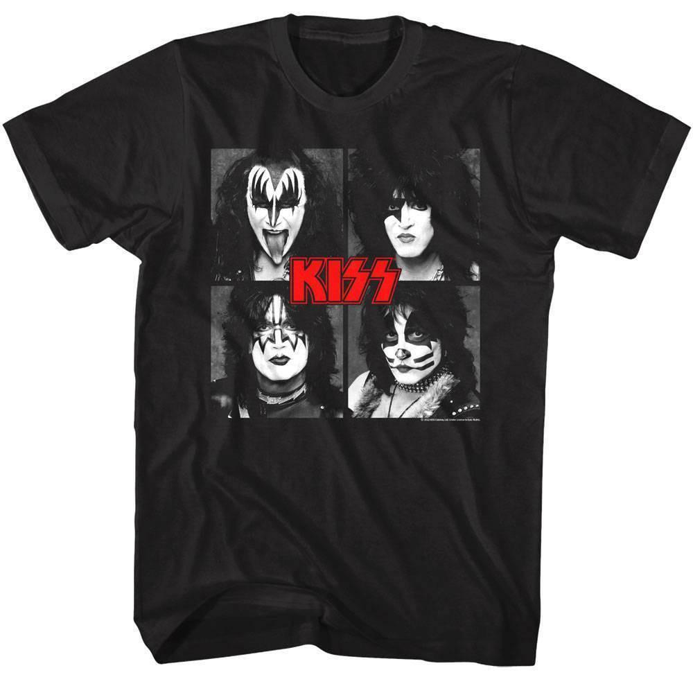 

Kiss Yearbook Photos Men s T Shirt XL