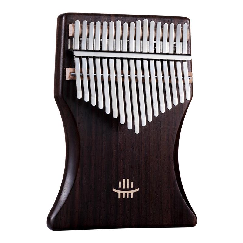 Hluru Professionele 17 Toetsenbord Kalimba Sapele Rozenhout Duim Piano Massief Hout Vinger Piano Platte Plaat Mbira Voor Beginners