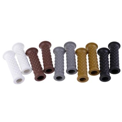 Verfügbare Retro Cafe Racer Teile Gummi Motorradgriff für Moto Lenker