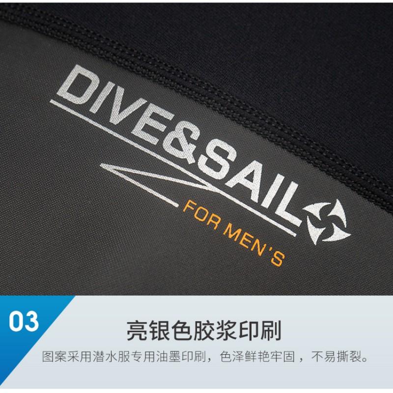 Diving Suit 3MM Men's One-piece Thermal Women's Outdoor Cold-proof Snorkeling Swimming Jellyfish Swimsuit