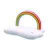 Galleggiante Gonfiabile Nuvola Arcobaleno Piscina Isola Acquatica Gigante Materassino Gonfiabile Zattera per Festa Acquatica Estiva Giocattolo