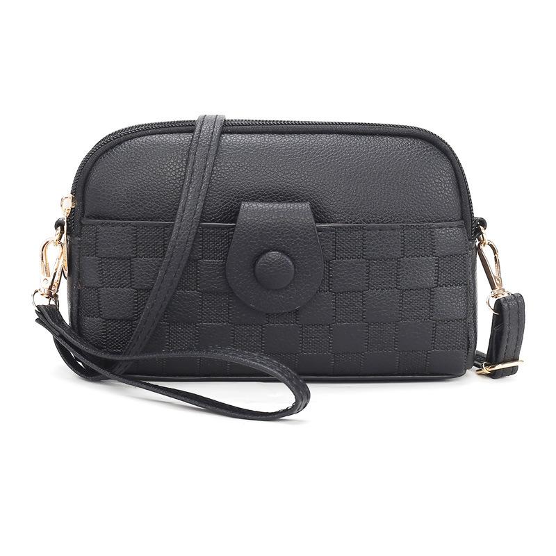 

Новая Мода Женская Маленькая Квадратная Сумка Универсальная Многослойная Практичная Женская Сумка Сумка через Плечо Набедренная Сумка