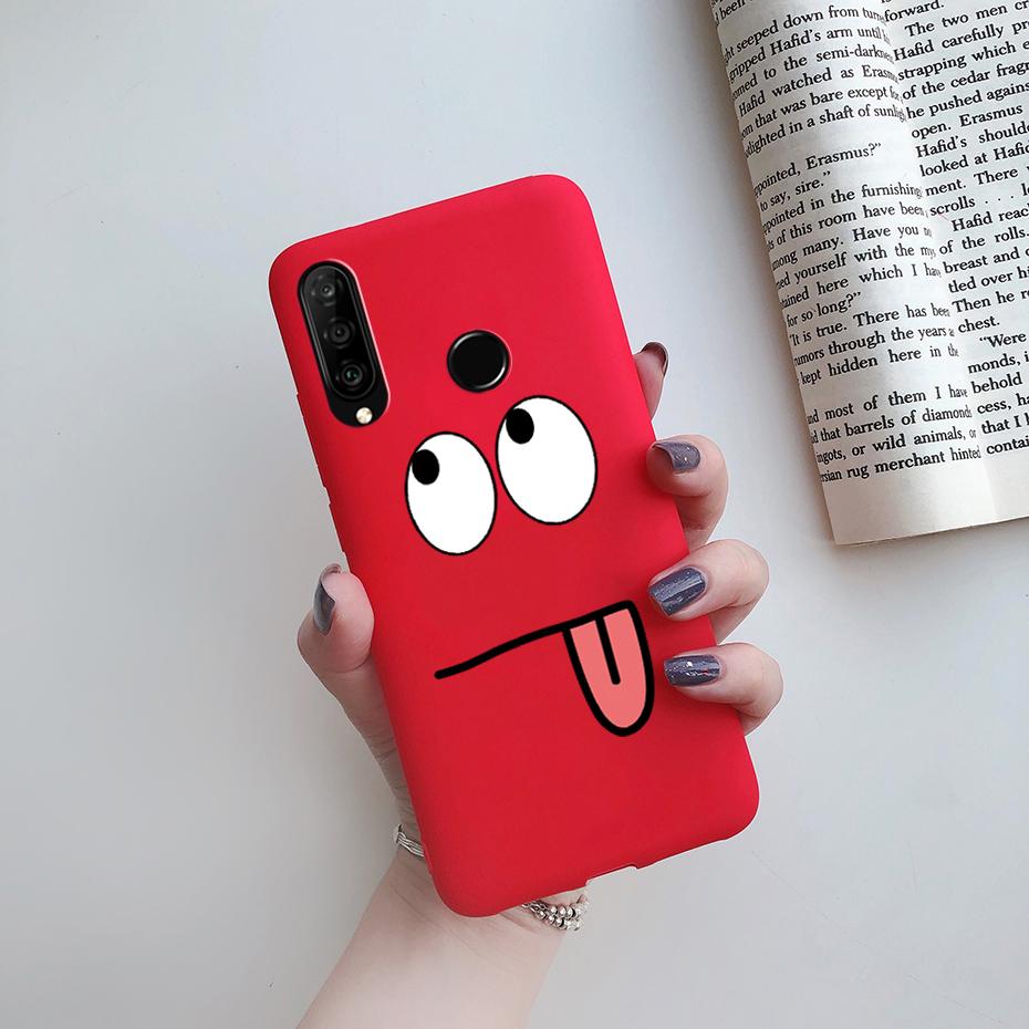 Cartoon Cute Case For Huawei P30 Lite Pro 2020 Cover Soft Silicone Protector Coque For Huawei P30lite MAR-LX1M P30Pro Phone Case