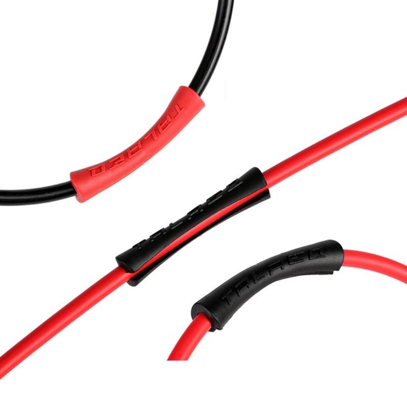 10Pcs Rubber Cord Saver Cable Wire Protector Flexible Bike Cable Housing Protections Charging Cable Saver Protectors Set