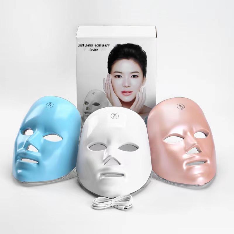 LED Light Therapy Face Mask for Acne Removal and Skin Rejuvenation