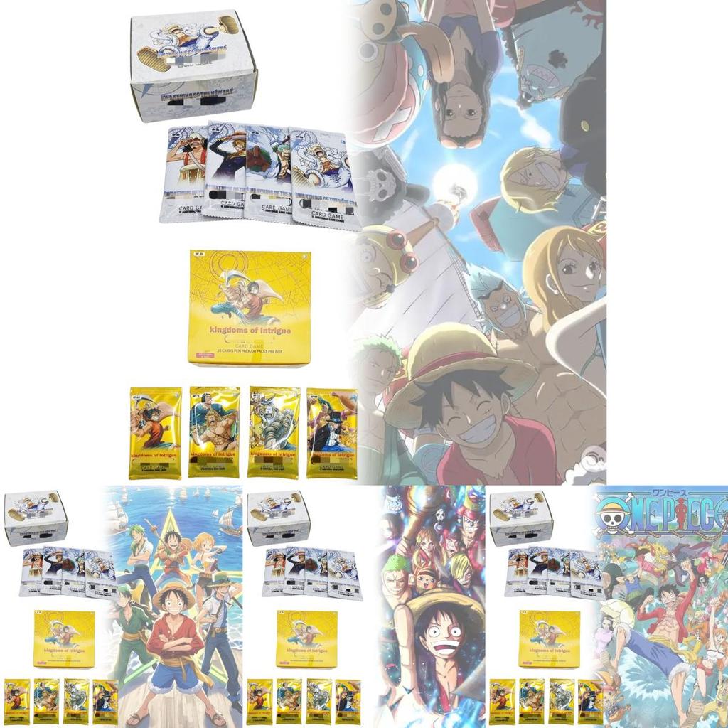 One Piece Card Deck Pvc Playing Cards For Kids And Enthusiasts In Game Rooms