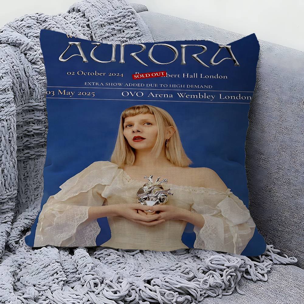 Певица А-Аврора А-Акснес Наволочка Полиэстер Подушки для дивана Декоративные подушки Декор для дома Наволочка 30cmx30cm