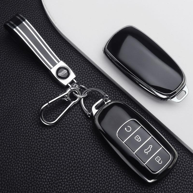 Tpu Car Key Case Cover Holder For Chery Jaecoo 7 J7 J8 8 Omoda 5 C5 Tiggo 7 8 Pro Max Arrizo 5 Plus Keychain Car Accessories