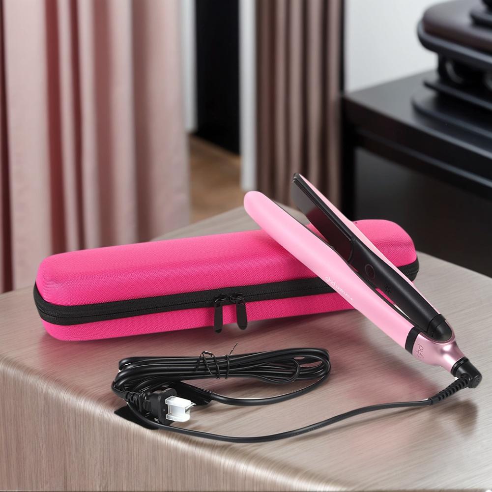 

Hair Straightener Storage Bag Waterproof Curling Clip Storage Box Multi-Function Hair Clip Storage Carring Case for Home Storage розы красного
