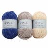 5 peças 100g 150 metros Edelweiss Plush chenille lã média grossa DIY Crochê suéter cachecol fio fio boneca tricô