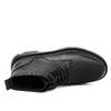 Tooling Boots Men's High-top British Style Men's Shoes Crocodile Pattern Season New Middle-top Velvet Thermal Cotton Martin Boots Shoes Men's