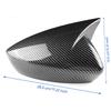 Carbon Fiber Glossy Black Car Upgrade Mirror Cover For Mazda CX-50 CX50 -2024 Car Rearview Accessories