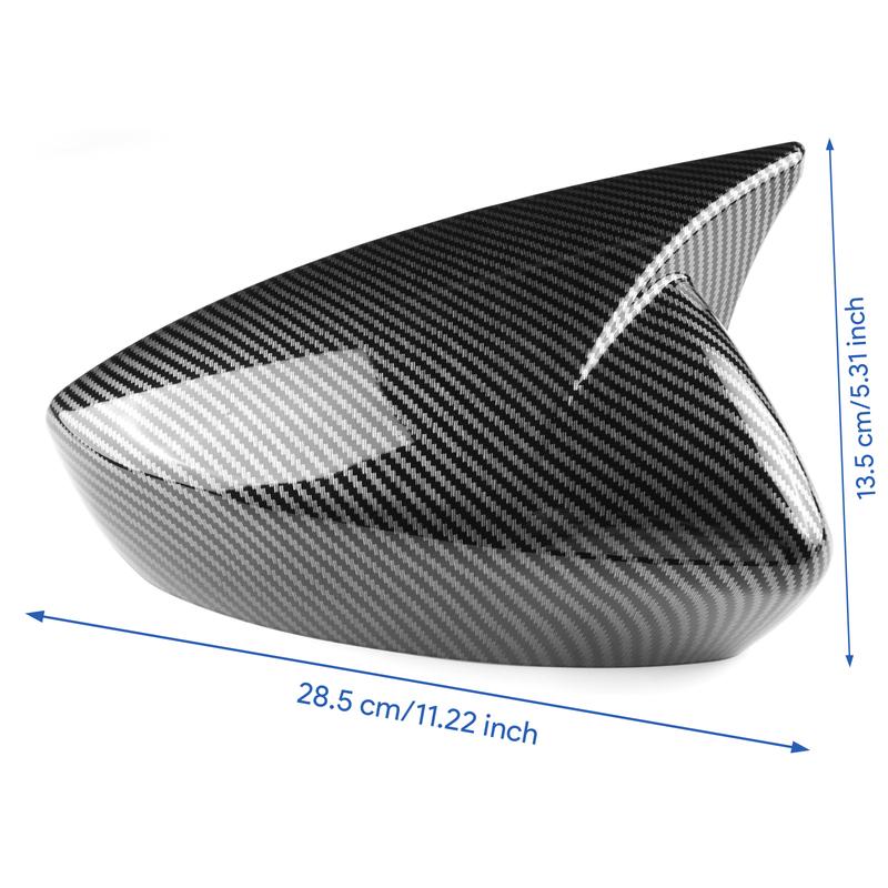 Carbon Fiber Glossy Black Car Upgrade Mirror Cover For Mazda CX-50 CX50 -2024 Car Rearview Accessories