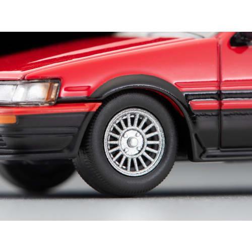 Tomytec Tomica Limited Vintage Neo 1/64 Scale LV-N304a Toyota Corolla Levin 2-Door GT-APEX 1985 Red/Black Finished Model