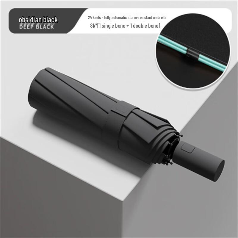 Ximengyuan 24-Rib Automatic Windproof UV Umbrella