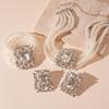 Baroque Diamond Pearl Clavicle Necklace – French Court Style Luxury for Women