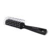1Pc  Men Hair Brush Ceramic Iron Round Comb Barber Dressing Salon Styling