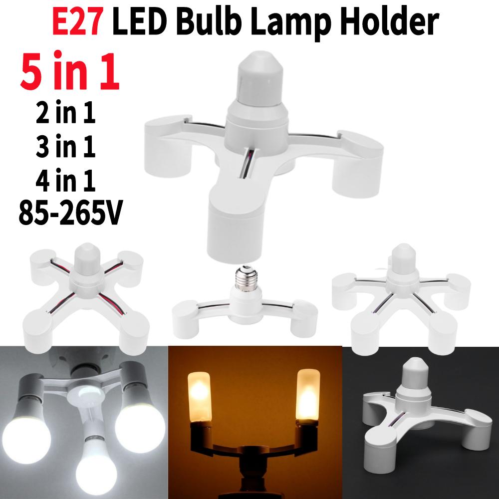 1pc E27 to E27 LED Lamp Base E27 Socket Bulb Fitting Lighting Holder Extender LED Light Lamp Bulb Adapter Holder