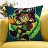 Retro Style Game Psychonauts Various Sizes Square Pillow Case For Car Home Bedchamber Decor