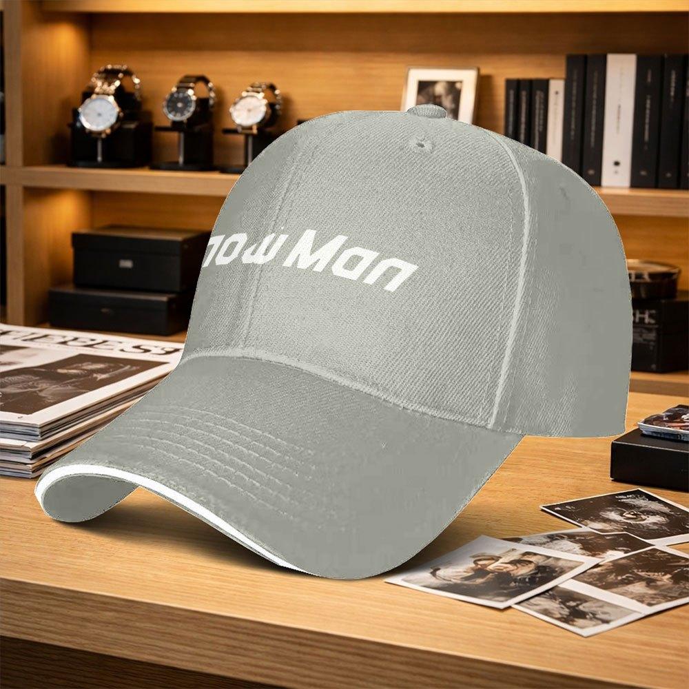 Snowman Cheer Adjustable Unisex Baseball Cap Trendy Printed Duckbill Hat For Fishing Golf Camping Hiking