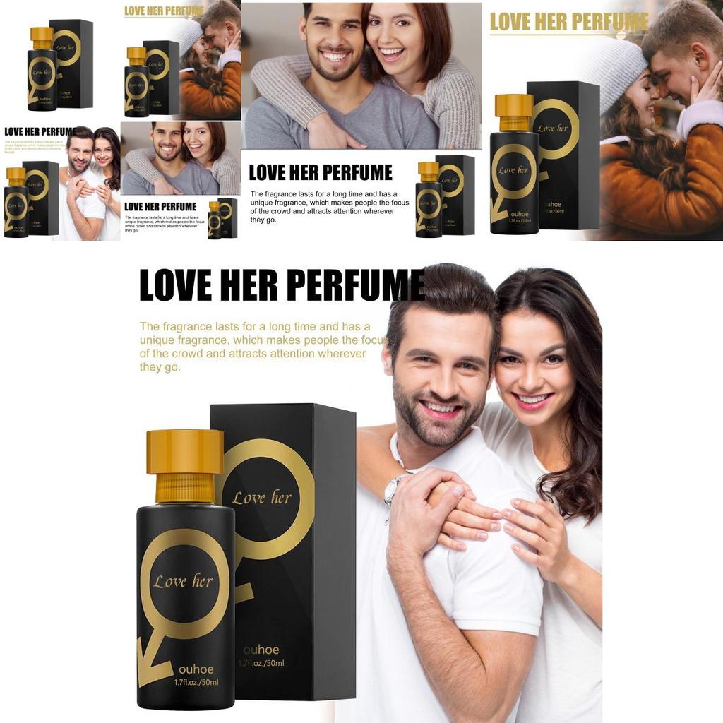 Perfume Delightful Portable 50ml Fresh Appeal Ideal For Couples On Date A