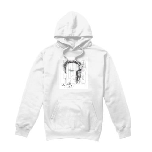Elvis Presley Unisex Adult Blue Eyes Hoodie