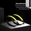 2Pcs Reflective Carabiner Trouser Clips Safe Driving Cycling Gear With Seat Belt Warning Sticker For Outdoor Use