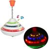 Push-down Spinning Top Toys Gift Sound and Light Gyro Fun Manual Press Rotation Colorful Flash Music Sound Drift Gyro