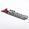 Stylizacja Samochodu 3D Metalowy Chromowany Naklejka Bagażnik Samochodu Odznaka Emblemat Dla Mitsubishi Lancer ASX Mirage Pajero-Sport Xpander Attrage L200