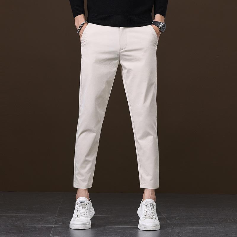 

Men s Nine-point Casual Pants Ice-sensing Cotton Comfortable Men s Pants 38