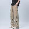 Tooling Casual Pants Men's Summer Thin Quick-drying Breathable Men's Casual Pants Loose Straight Pants Men's Summer