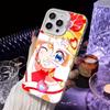 Sakura Uta Cure Idol White Translucent Mobile Phone Case for iPhone 17 16 15 14 13 12 11 X XR XS Air Pro Max Plus Colorful Cover